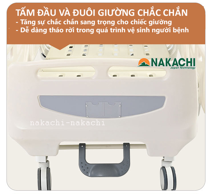 Tấm đầu giường ABS giường y tế Nakachi A16